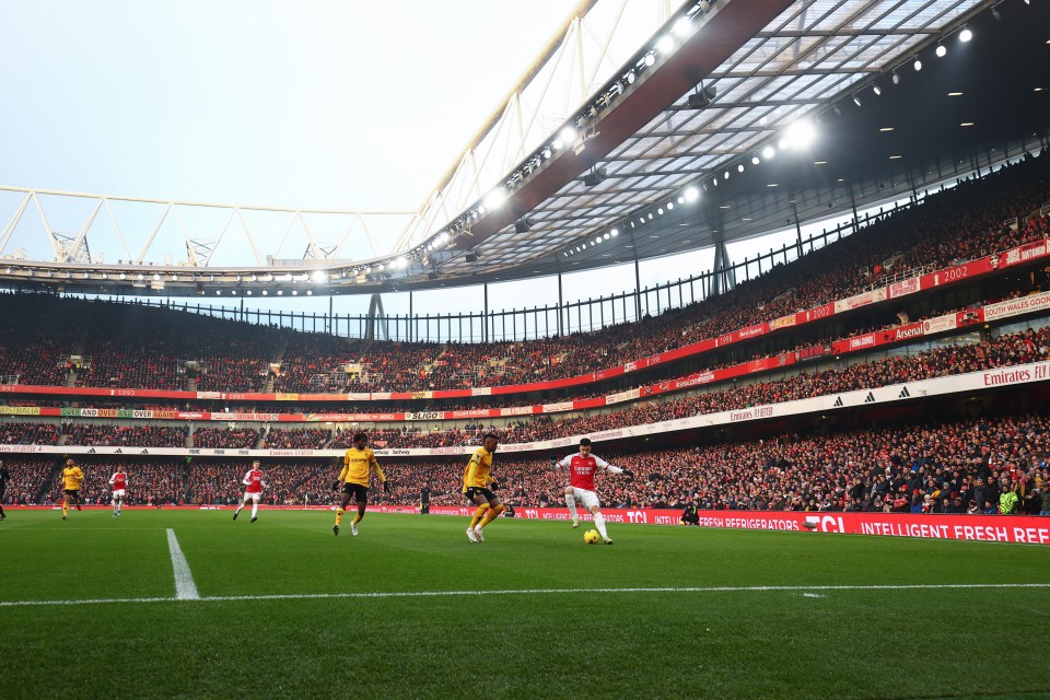 Arsenal's Emirates is one of the most modern stadiums in the land but it's one of many grounds that could get a dramatic new look