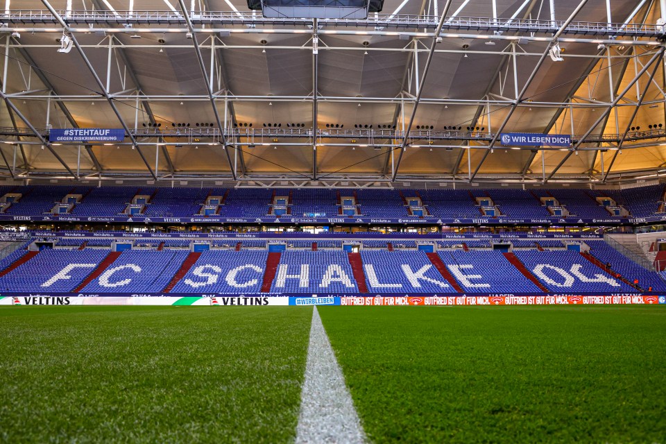 The Three Lions take on Serbia at the Veltins Arena in Gelsenkirchen on June 16