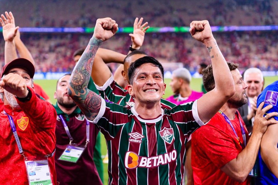 German Cano's goals helped Fluminense win the Copa Libertadores