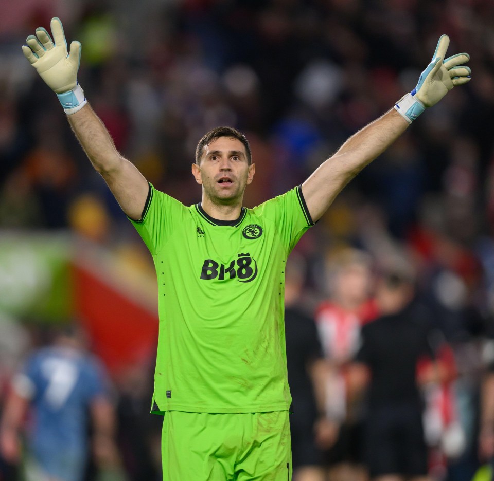 Emiliano Martinez won’t be winning any awards for acting