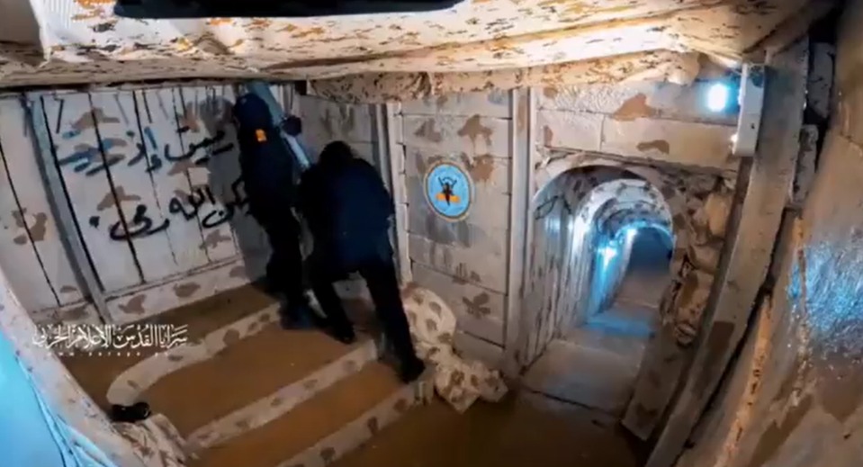 The terror group claims its sprawling underground labyrinth stretches some 500km