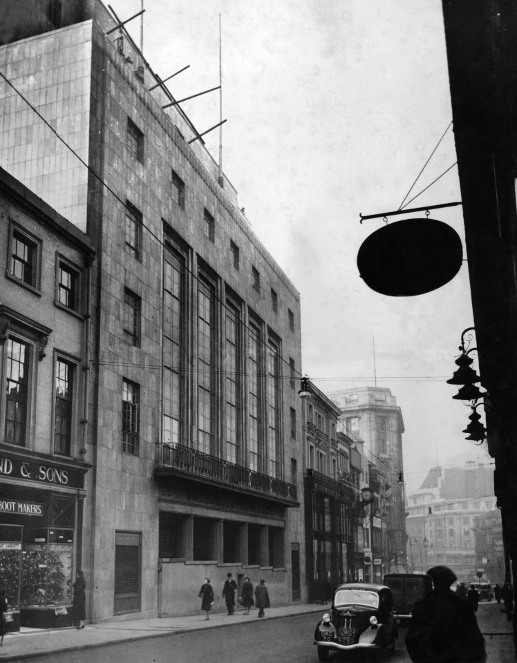 Bold Street in Liverpool in 1938 - around the era Julie claims she 'saw it' during her time slip experience