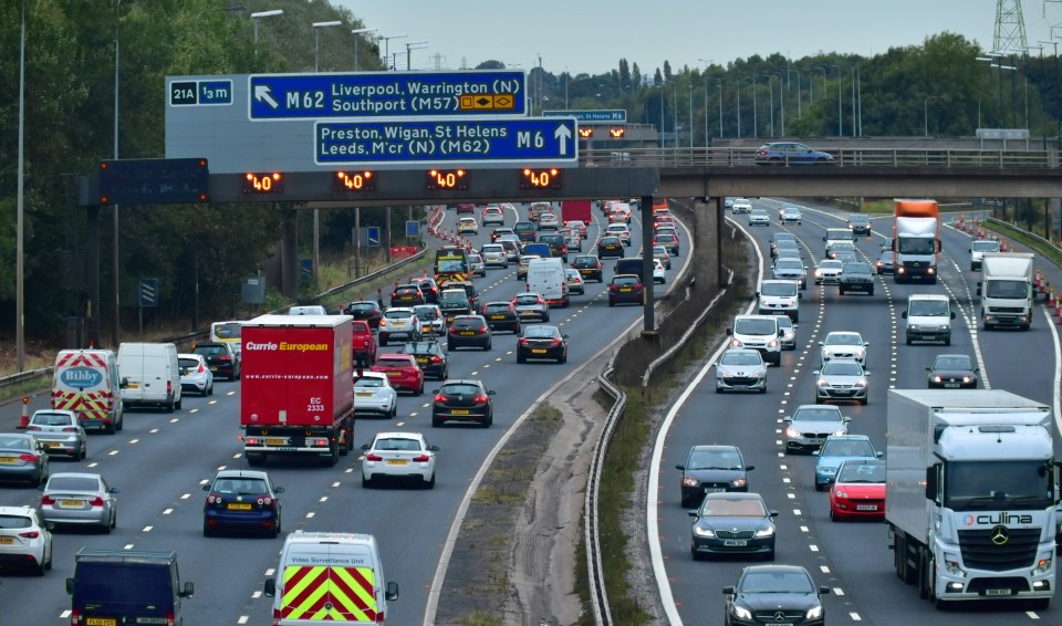 Millions of Brits will drive home for Christmas this weekend