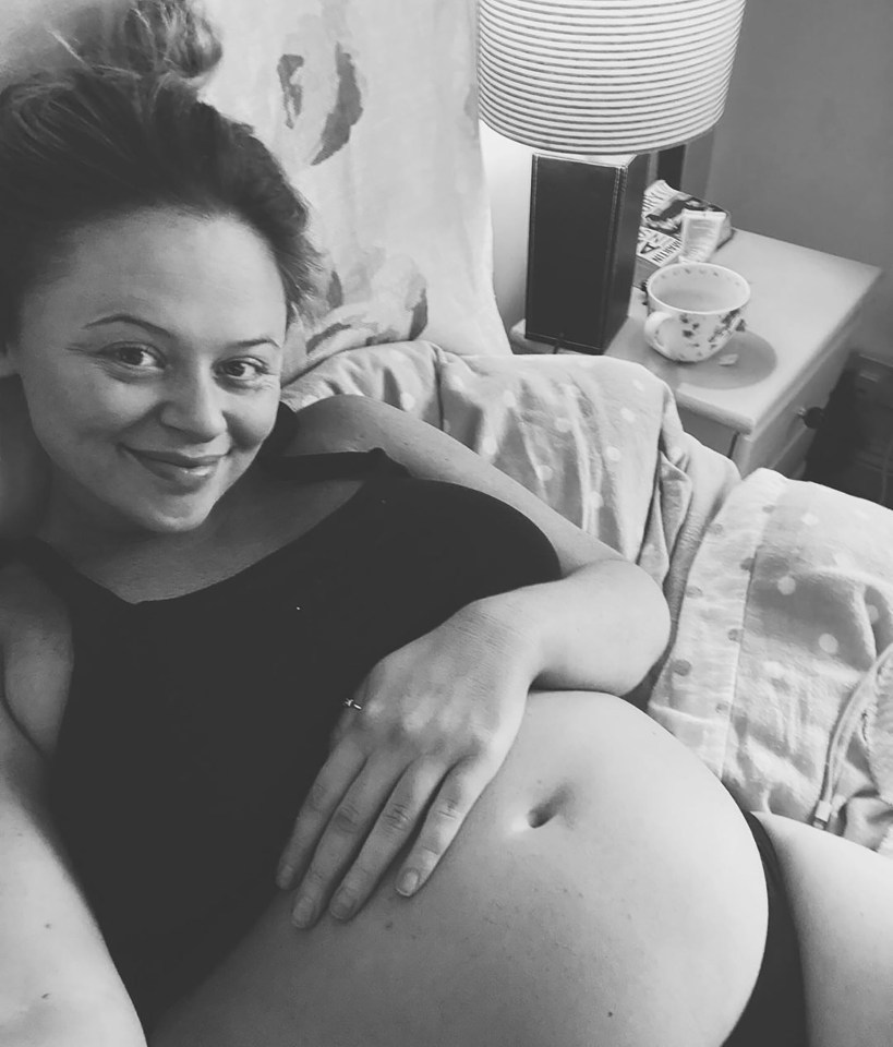 Emily Atack announced she is pregnant with her first child