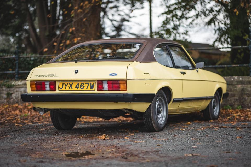 This iconic 1981 Ford Capri is available to buy for a bargain price