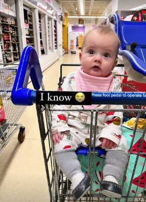 She was on a shopping trip with Nancy