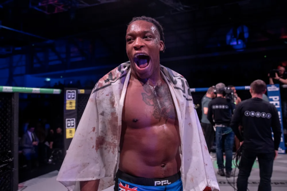 MMA star Simeon Powell was inspired by Joshua’s win over Klitschko