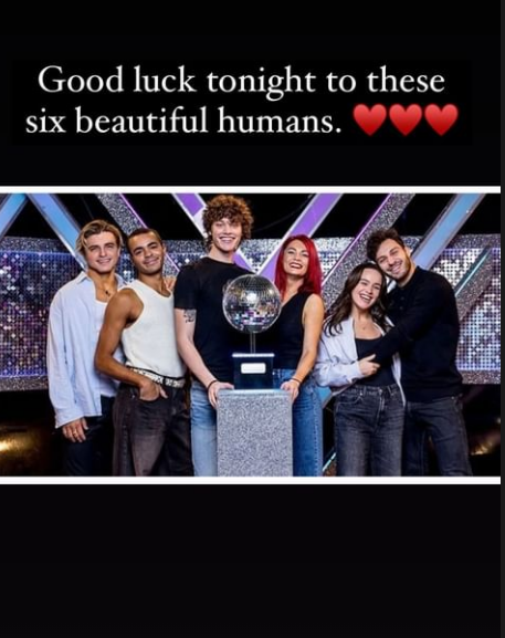 Amanda shared this message on her instagram stories