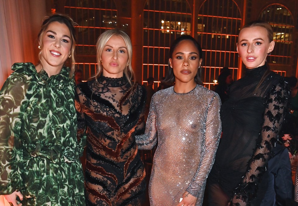 Scott dazzled at the GQ Awards alongside Lionesses