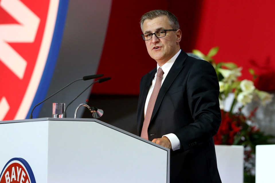 Bayern CEO, Jan Christian Dreesen has publicly condemned the idea of a Super League