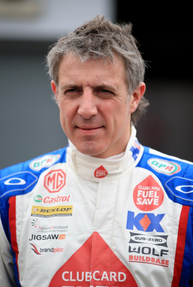 Jason Plato pictured during the 2014 Dunlop MSA British Touring Car Championship media day at Donington Park on March 18, 2014.