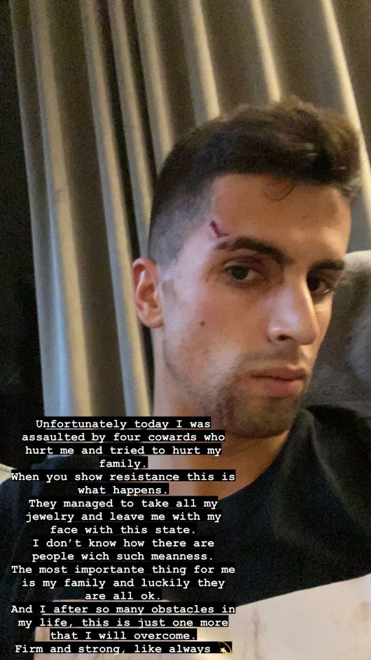 Former City defender Joao Cancelo was assaulted in his own home in 2021