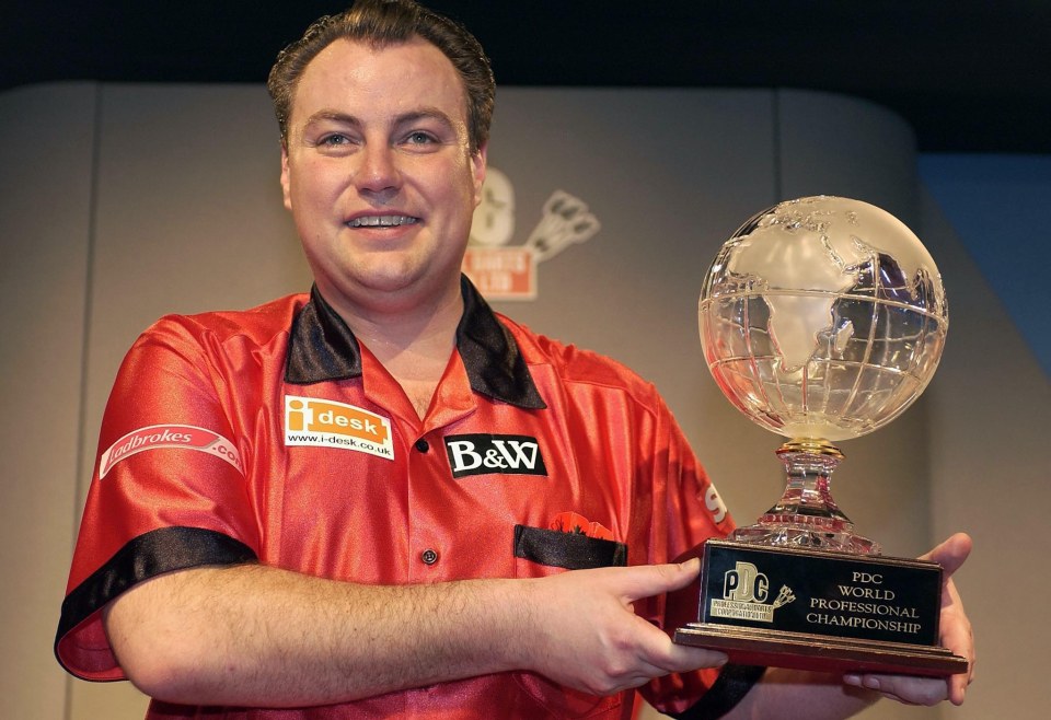 The Canadian became the first non-Brit to win the World Darts Championship in 2003