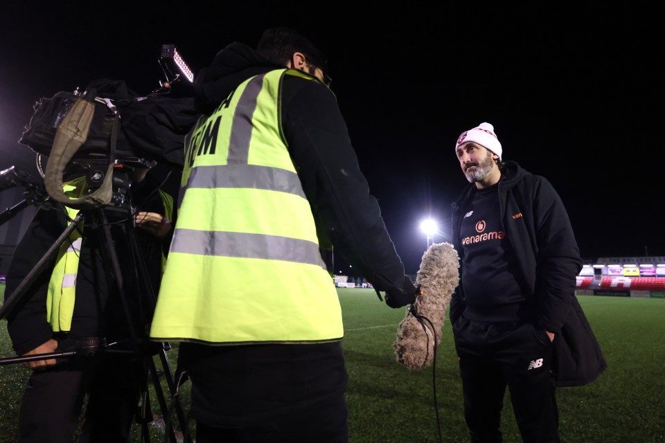 Former Man Utd ace managed his side in the FA Cup last night