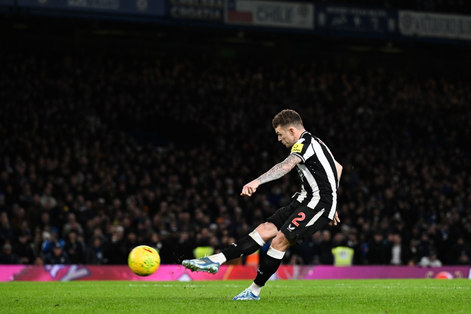 The defender missed a penalty against Chelsea in the Carabao Cup shoot-out