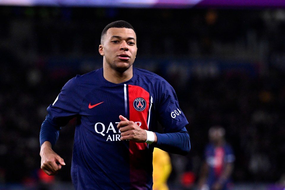 Kylian Mbappe is a regular in the top ten goalscorer's list