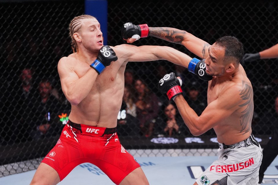 Tony Ferguson locked horns with Paddy Pimblett at UFC 296