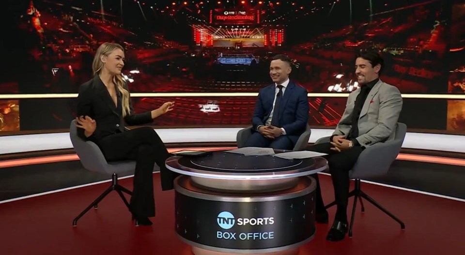 Laura Woods wowed fans as she fronted up TNT Sports' coverage of the Anthony Joshua vs Otto Wallin fight