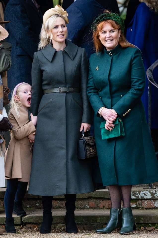 Lena Tindall, Zara Tindall and Sarah