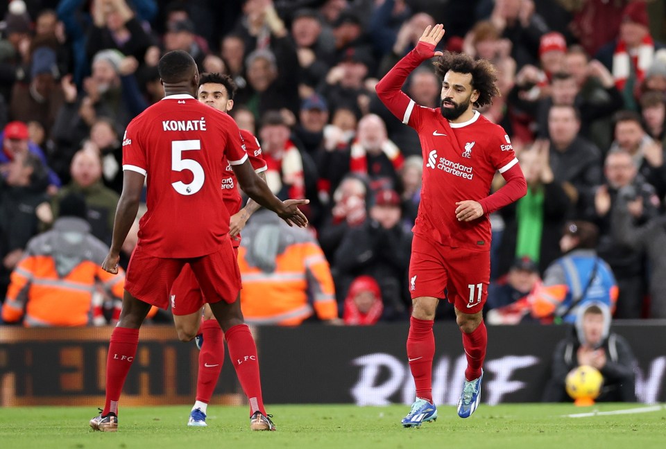 Mohamed Salah dragged Liverpool level