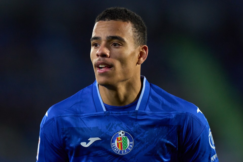 Mason Greenwood moved to Getafe CF on loan in Septmeber