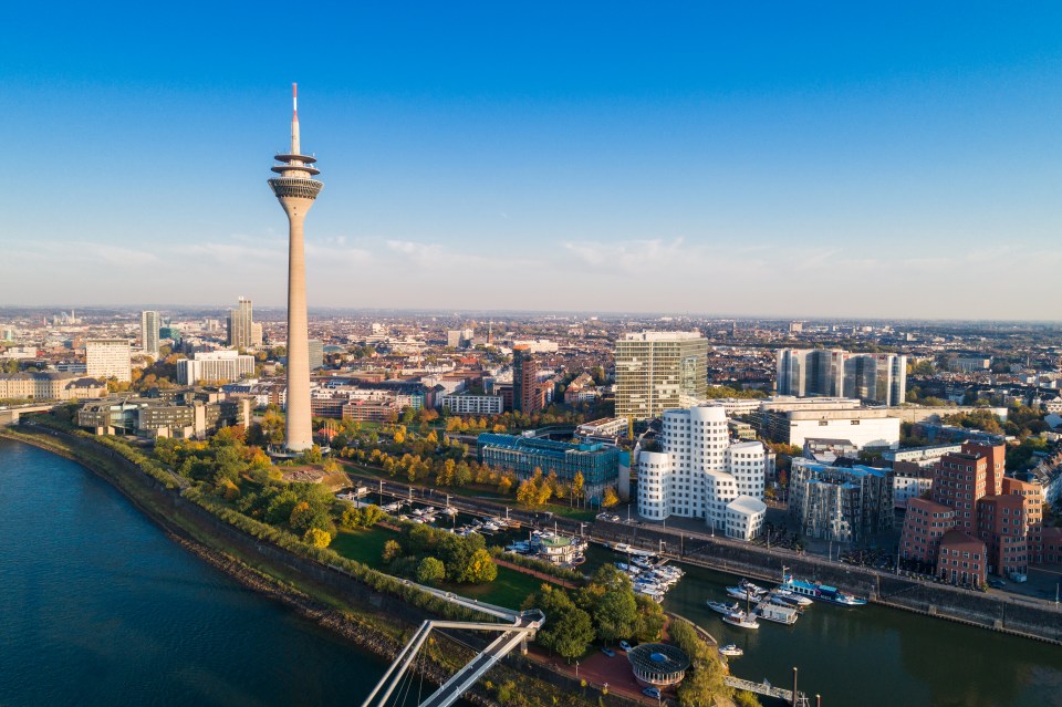 Dusseldorf's local beer is one of the many reasons to visit the city