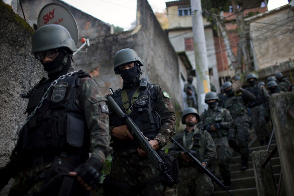 18 per cent of Rio cops witnessed a murder when they were child