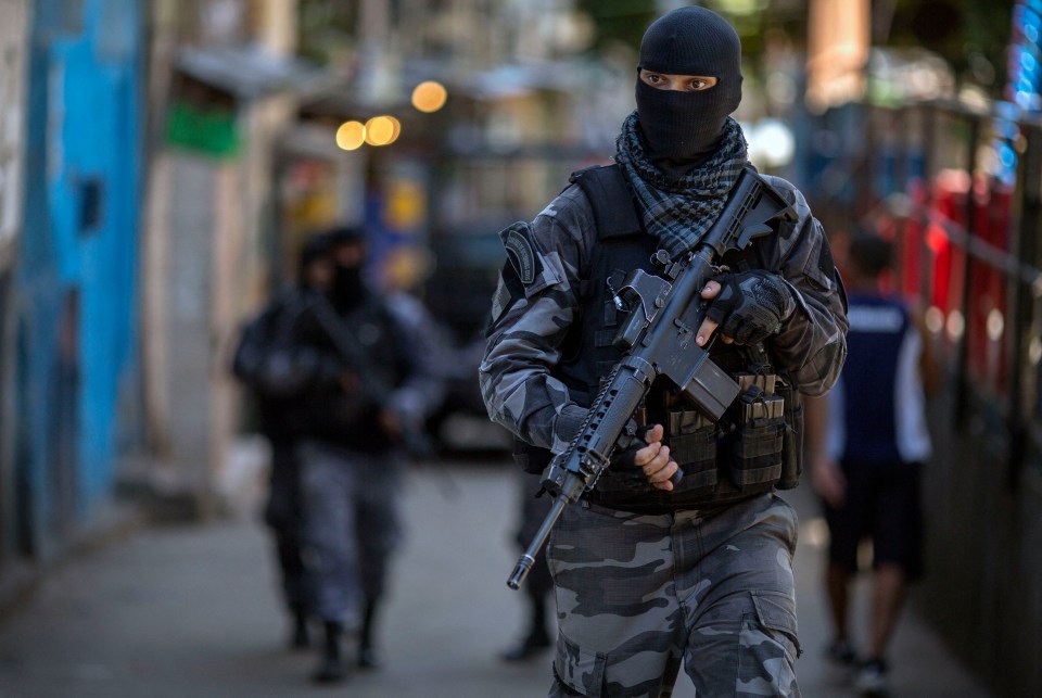 Cops in Rio de Janeiro fight a daily and deadly war against brutal drug lords