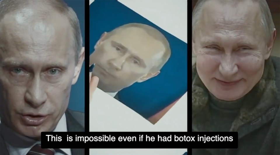 Putin’s changing facial features have sparked rumours that he he uses lookalikes or plastic surgery to disguise his ailing health