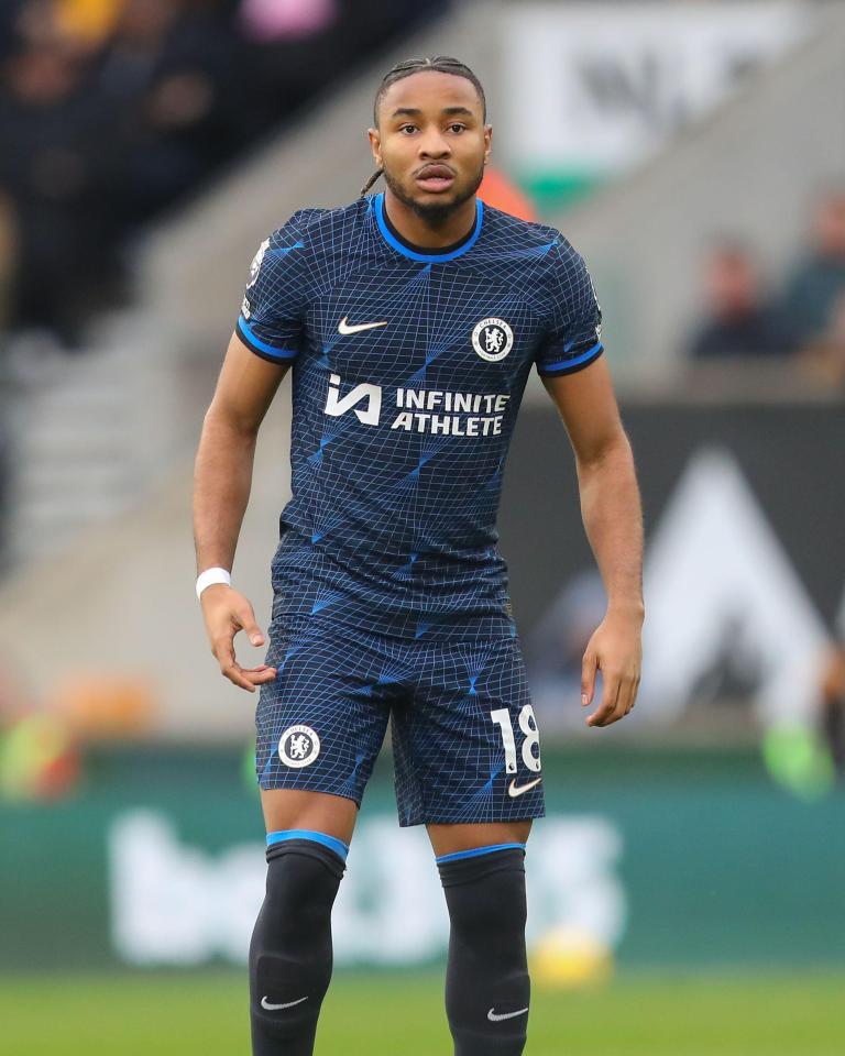 Christopher Nkunku scored his first ever goal for Chelsea