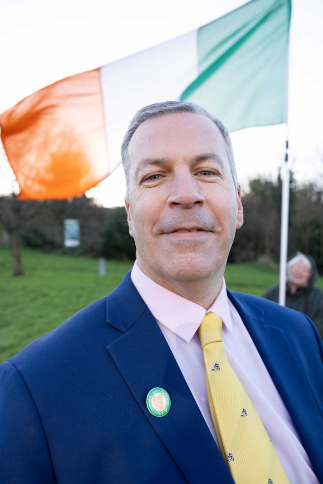 Hermann Patrick Kelly is president of the far-right Irish Freedom Party and says the nation is in crisis