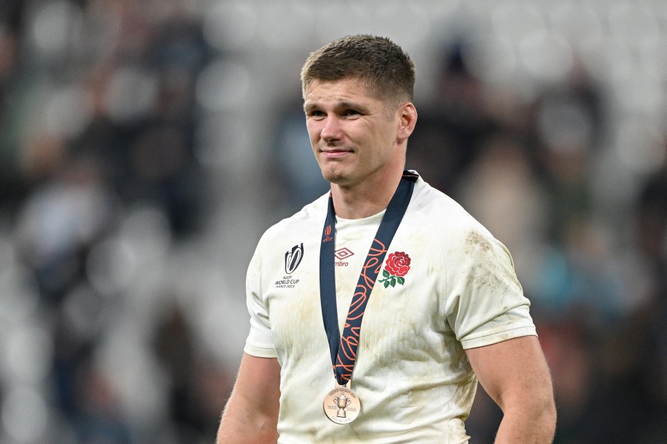 Owen Farrell could only lead England to bronze at the World Cup