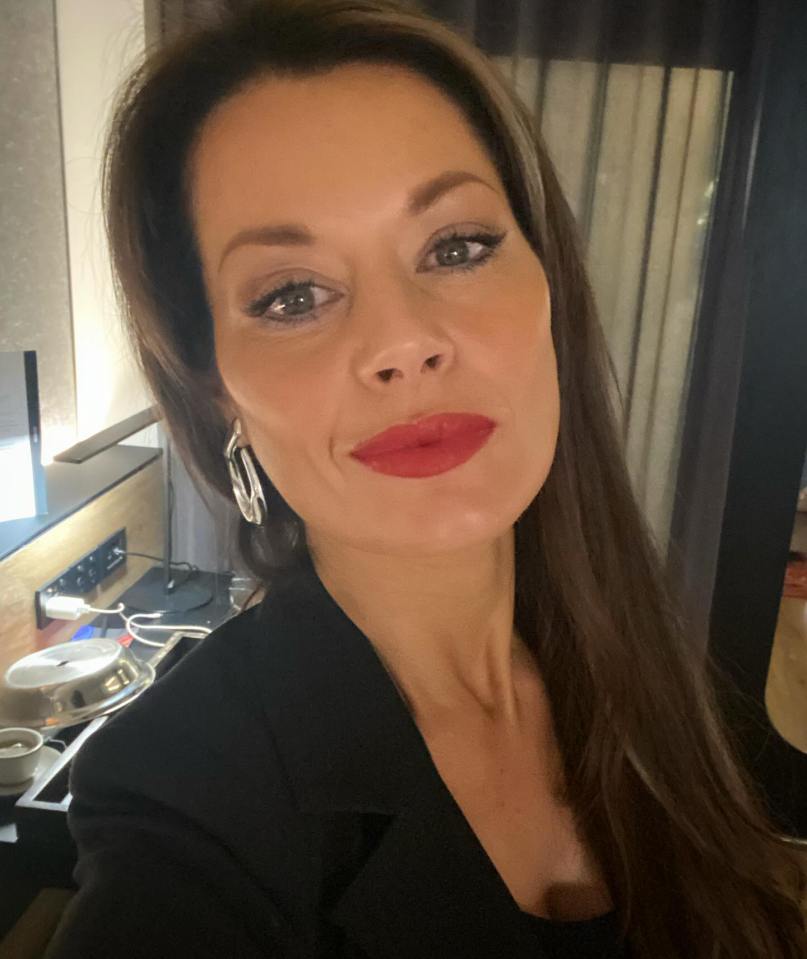 Madeleine West posted a defiant selfie before going into court to face her abuser