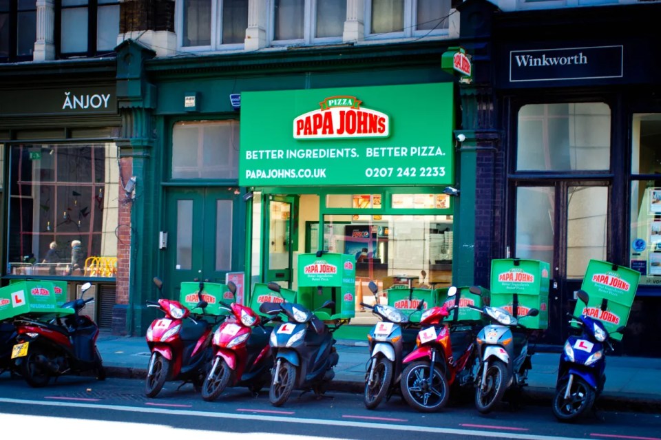 Papa Johns will close dozens of branches across the UK in 2024