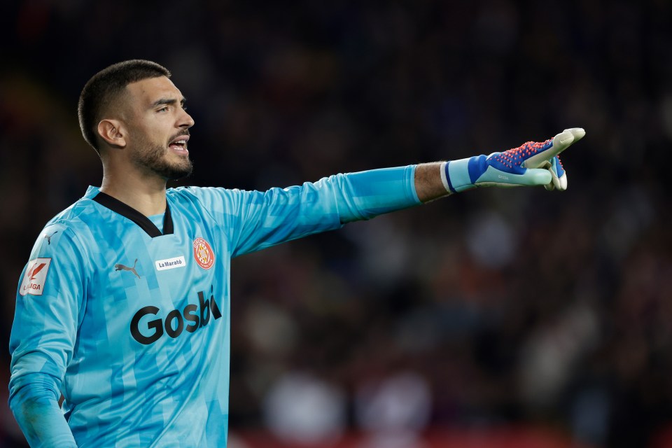 Girona goalkeeper Paulo Gazzaniga has helped his side surpass Real Madrid to the top of La Liga