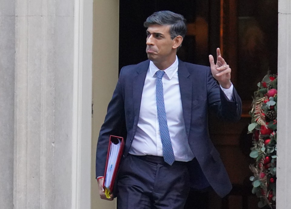 Rishi Sunak heading to PMQs today