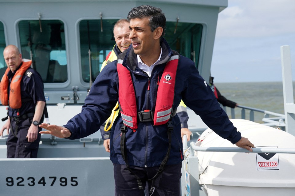 PM on board a Border Agency cutter in Dover visit