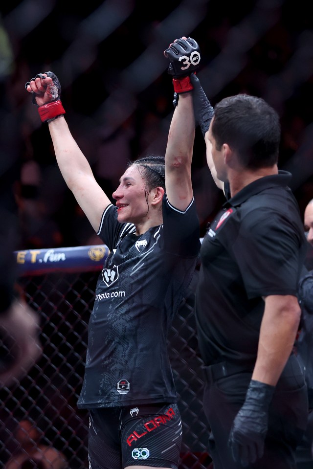 Irene Aldana won the epic war via unanimous decision