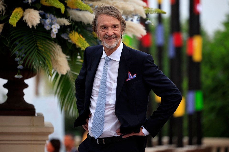 British INEOS Group chairman Jim Ratcliffe poses upon his arrival for the 73rd edition of the Red Cross Gala at the Casino in Monte Carlo on July 18, 2022. (Photo by Valery HACHE / AFP) (Photo by VALERY HACHE/AFP via Getty Images)