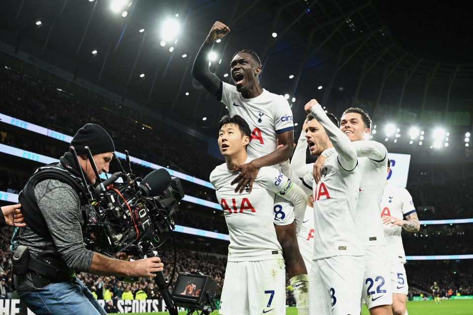 It was Tottenham's first win in five games