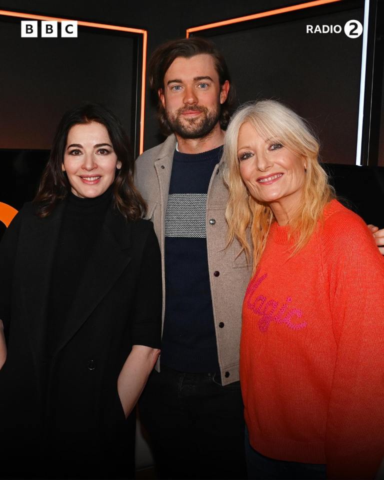 Gaby chatted to Nigella Lawson and Jack Whitehall today