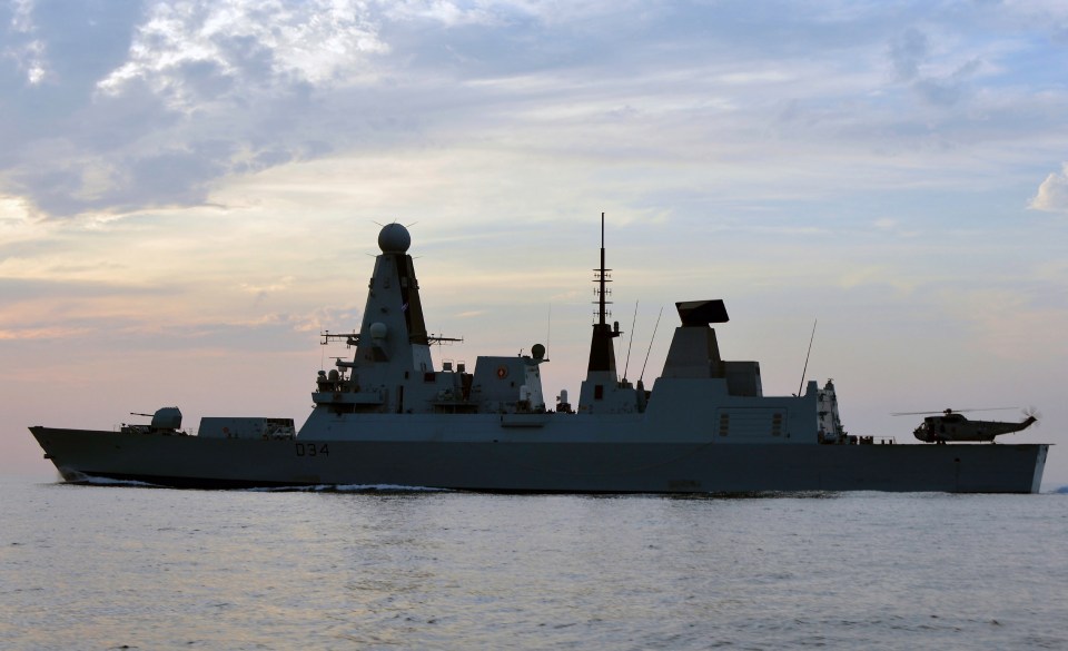 The UK HMS Diamond could be used to launch strikes on Houthi infrastructure