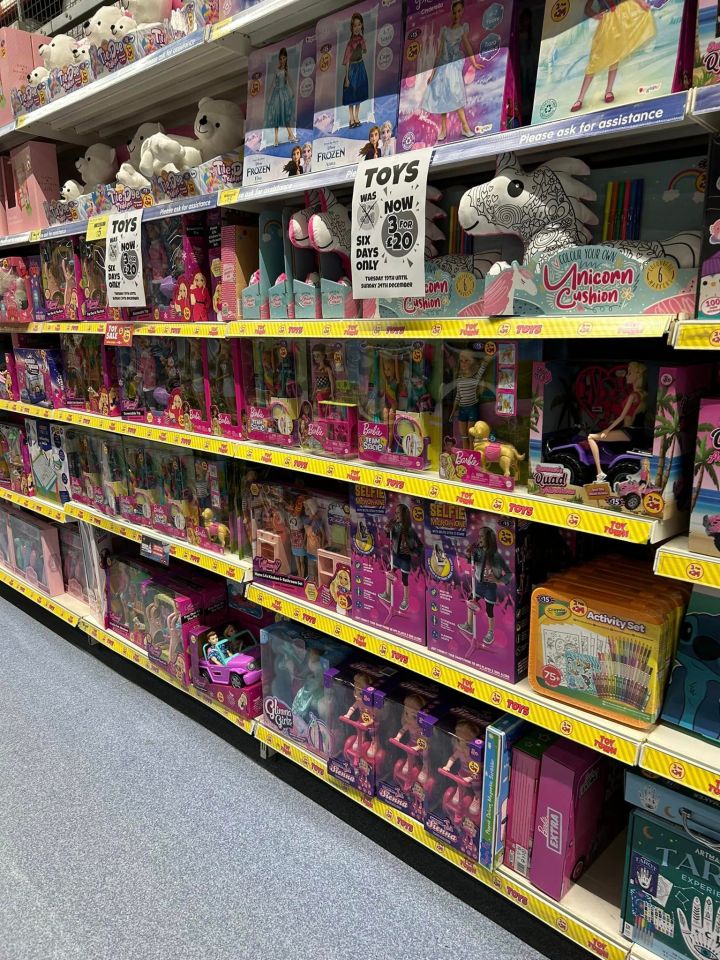 Parents have labelled the deal 'fantastic' as there's over 270 toys up for grabs