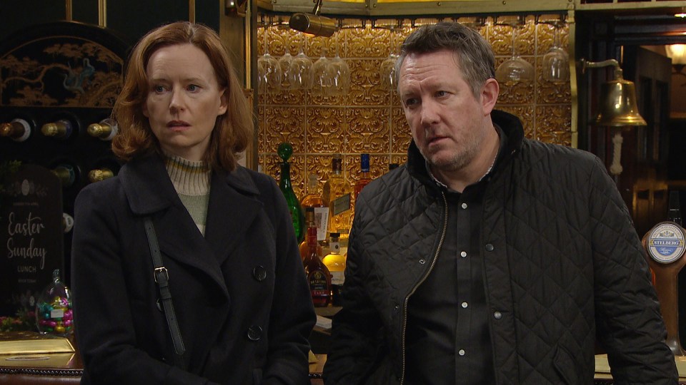 And he’s willing to let Rhona spend time with Ivy – if she pins the blame on his dead wife Lucy