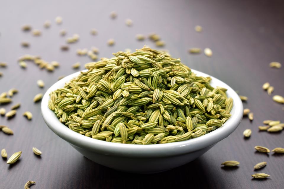 Fennel seeds can relieve cramping and gastrointestinal spasms