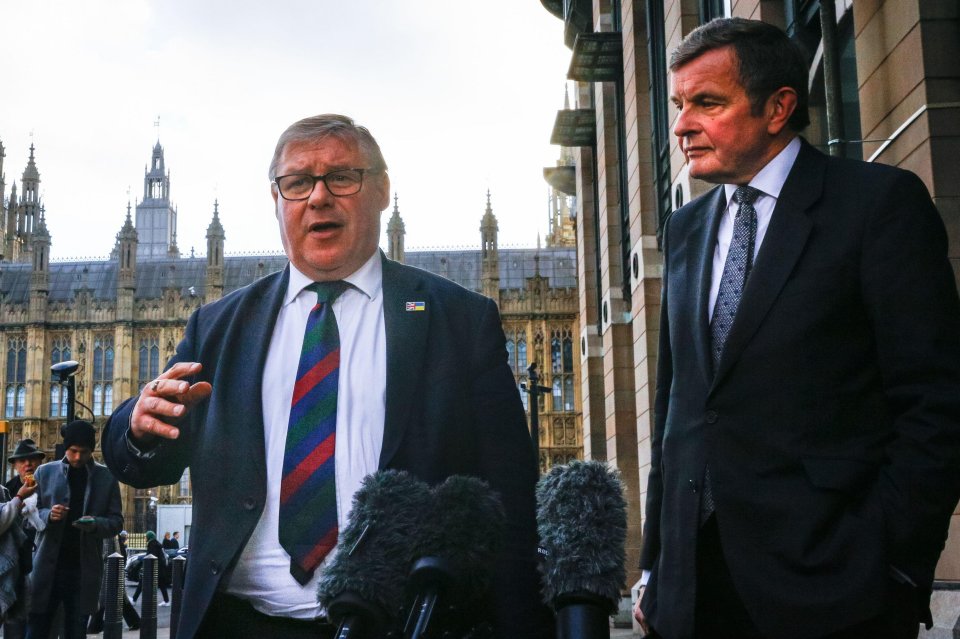 Rebel ringleader Mark Francois (left) said the Bill was full of holes