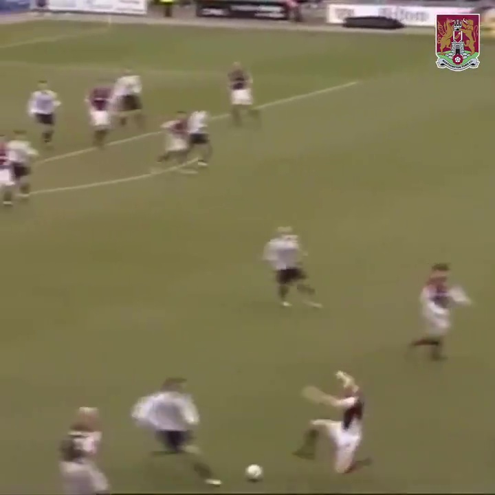 Sean Dyche was sent off for a reckless challenge while playing for Northampton