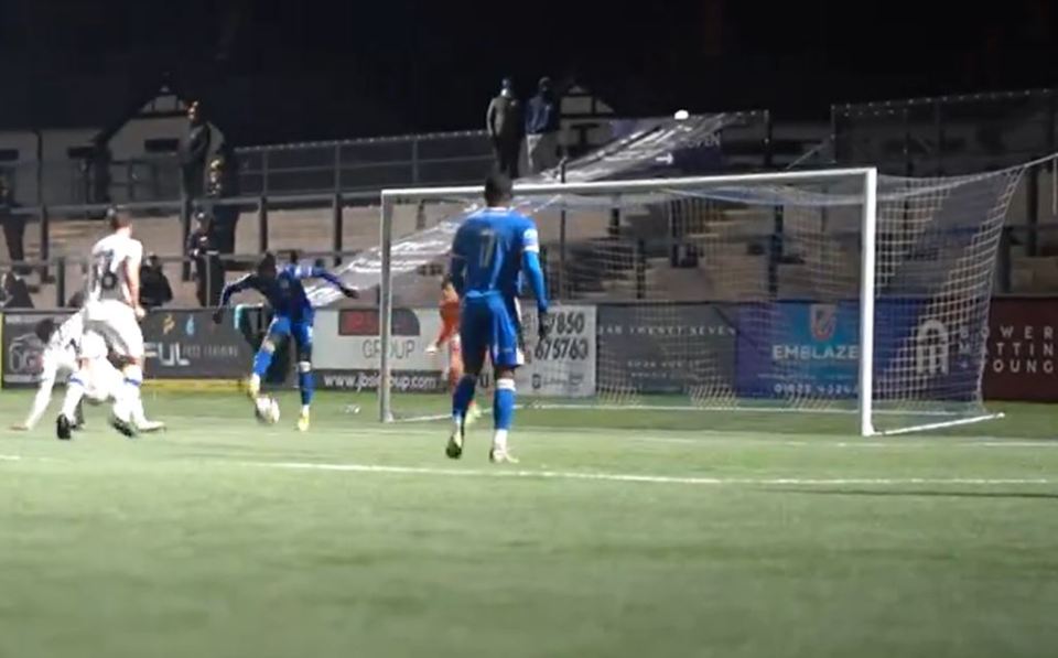 Niasse scored a hat-trick on Tuesday night in his debut for Macclesfield FC