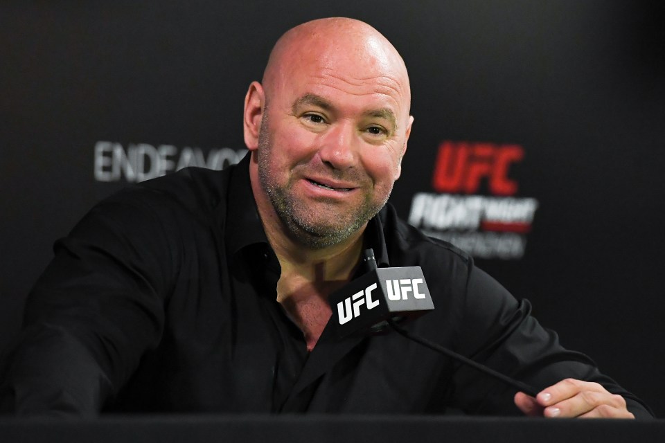 UFC president Dana White announced Garry withdrawal early on Thursday morning