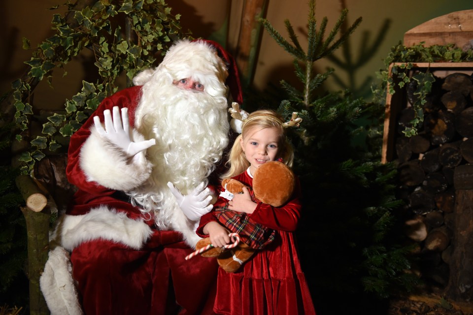 Explore Santa’s lodge and grotto in Headley, Hants, until Christmas Eve